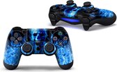 Fire Skull - PS4 Controller Skins PlayStation Stickers