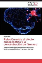 Relación entre el efecto antiepiléptico y la concentración de fármaco