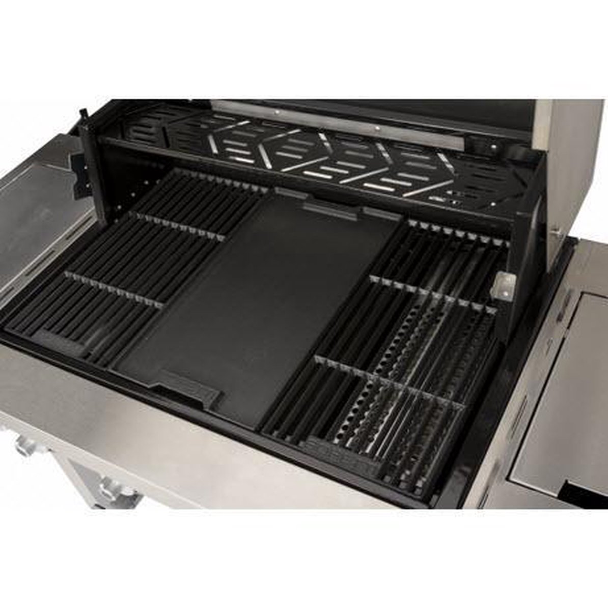 Boretti Maggiore - Gasbarbecue in buitenkeukenvorm met zijbrander - RVS