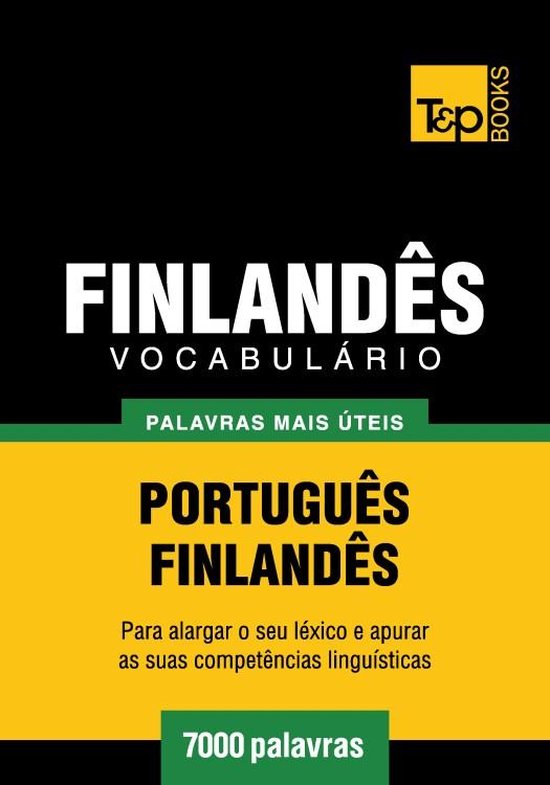 Vocabulário Português-Finlandês - 7000 palavras mais úte ... - cover