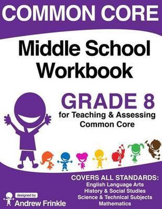 K-8 Common Core Workbooks- Common Core Middle School Workboo ... - cover