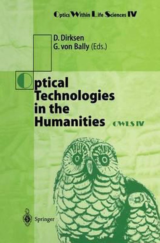 Optical Technologies in the Humanities - cover