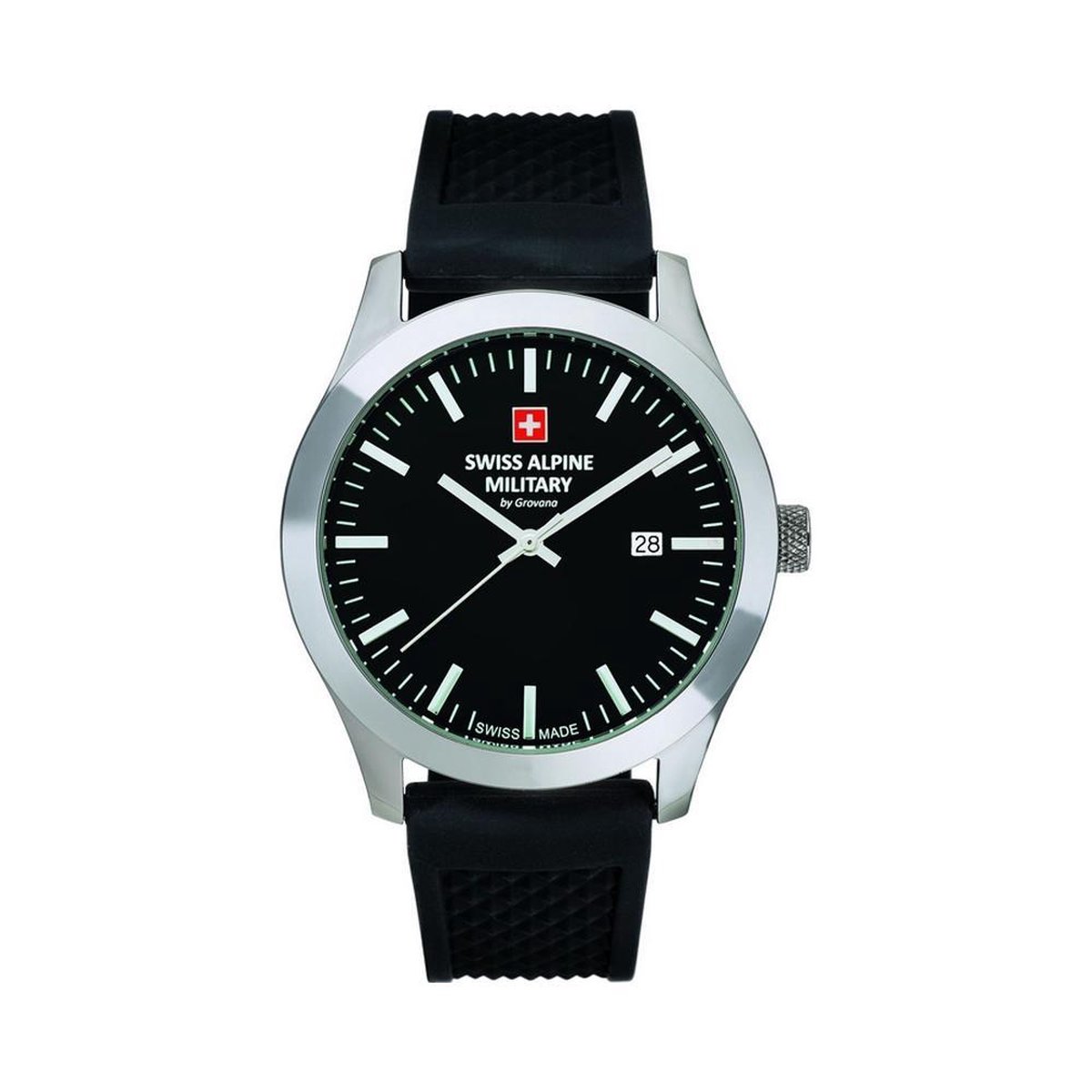 Swiss Alpine Military Combat Basic SAM7055.1898 mannen horloge