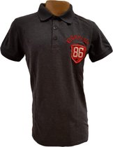 Eighty Six polo Blue Melee Maat M