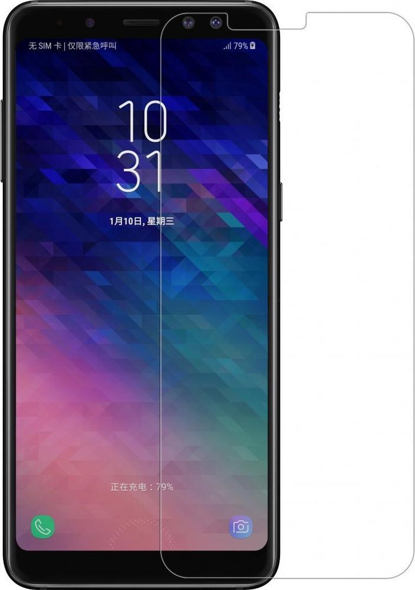 Nillkin Tempered Glass Screenprotector Samsung Galaxy A8 (2018) - 9H Nano