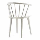 By-Boo stoel Splendid Grey, houten stoel grijs, stoel