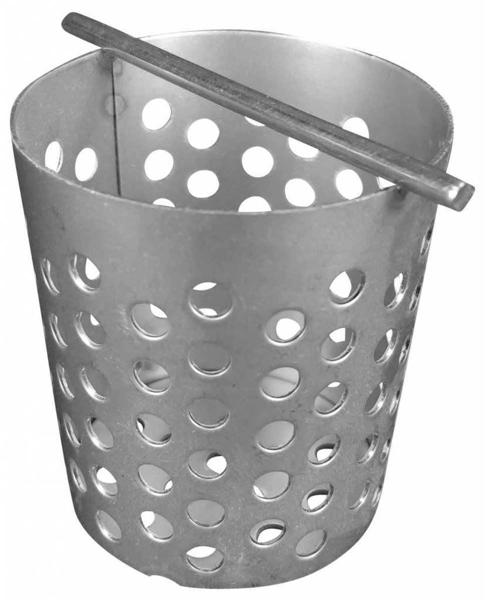 CityLine douchegoot RVS 60cm Onderuitloop Zwart Glas