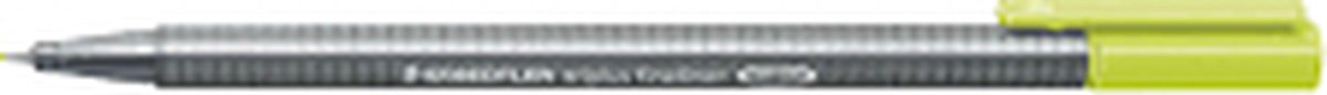 triplus fineliner limoengroen