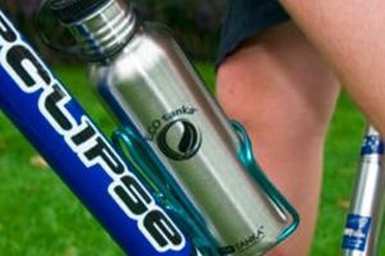 Ecotanka Bouteille Sport Tanka 800 Ml Acier Inoxydable Violet / noir
