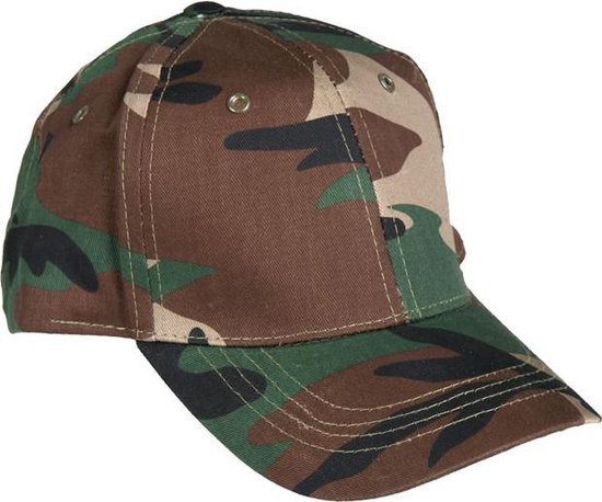 Mil-Tec Trucker Baseball Cap - Camouflage Adjustable Mesh Back Hat - View #9