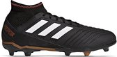 adidas Predator 18.3 FG  Voetbalschoenen - Maat 44 2/3 - Mannen - zwart/wit/goud