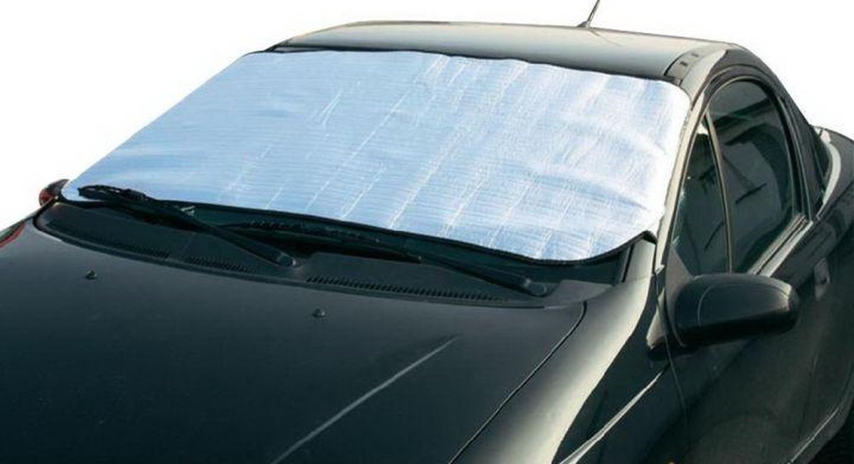 Anti vries deken auto - anti-ijsdeken - vorstbeschermer - autoruit ontdooien - zonnescherm voorruit - 70 x 145 cm - Merkloos