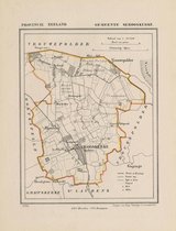 Historische kaart, plattegrond van gemeente Serooskerke (Walcheren) in Zeeland uit 1867 door Kuyper van Kaartcadeau.com