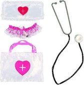 Sexy verpleegsters set tasje met inhoud