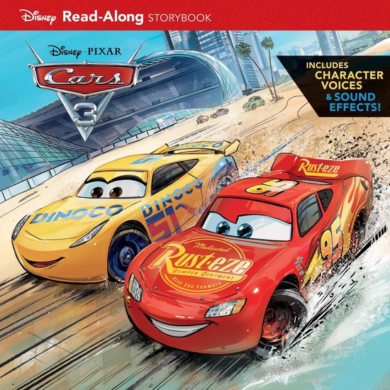 Cars 3 Read-Along Storybook - cover