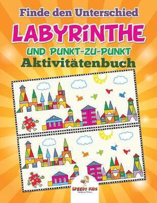 Finde den Unterschied, Labyrinthe und Punkt-zu-Punkt-Aktivit ... - cover