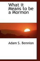 What It Means to Be a Mormon