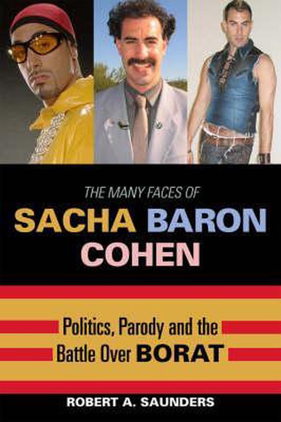 The Many Faces of Sacha Baron Cohen - cover