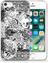 iPhone SE | 5S TPU Hoesje Design Skulls Angel