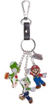 Nintendo - Keychain Luigi, Mario, Yoshi charms