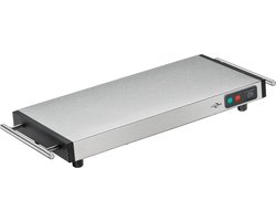 Küchenprofi Style - Warmhoudplaat / Platte kachel / Rechaud - 1100W - Roestvrij staal
