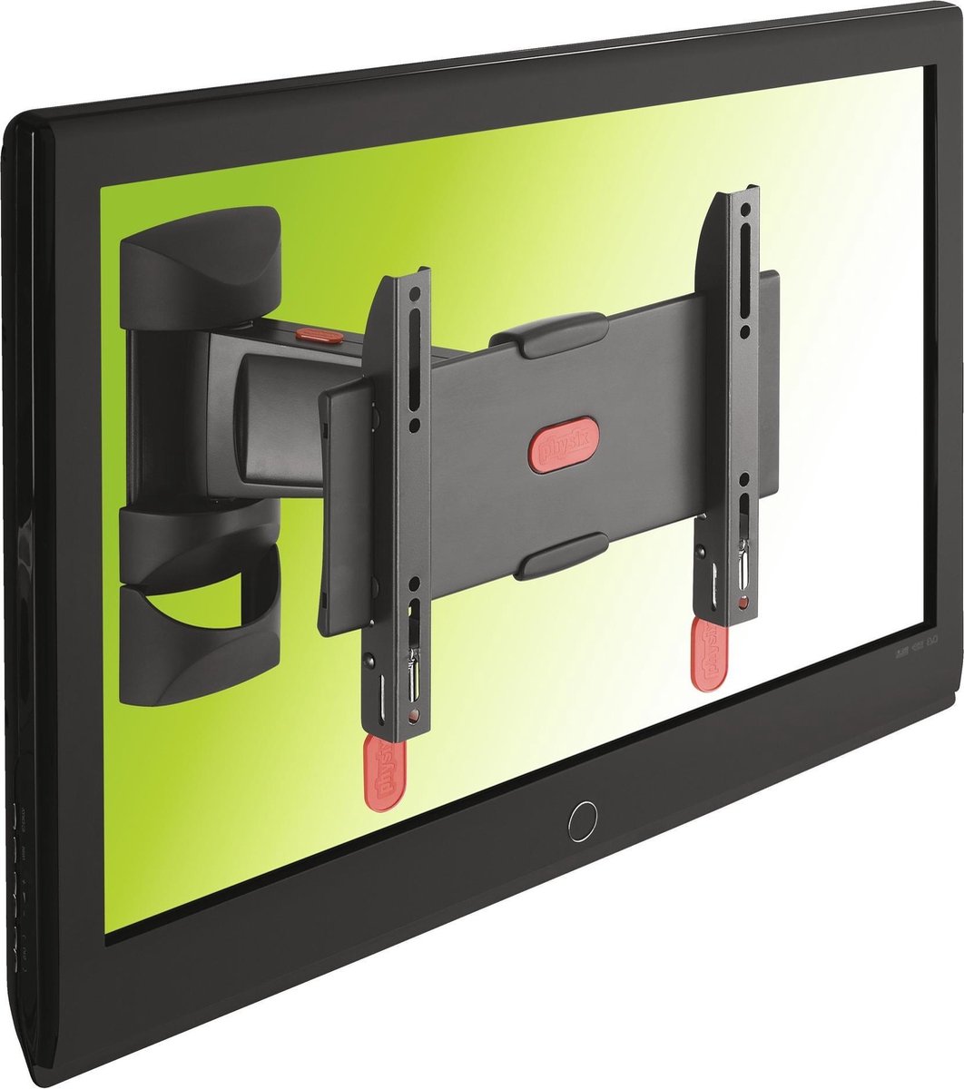 Vogel's PHW 300S - Draaibare muurbeugel - Geschikt voor tv's van 19 t/m 26 inch - Zwart