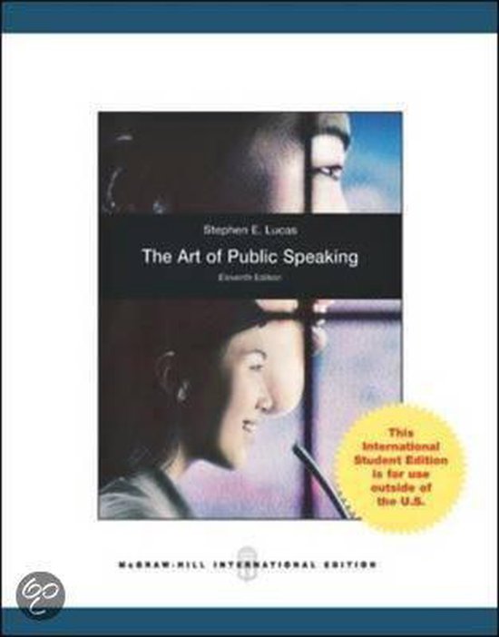 The Art of Public Speaking - cover