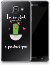 Geschikt voor Samsung Galaxy A3 2016 TPU Hoesje Design Cactus Glad