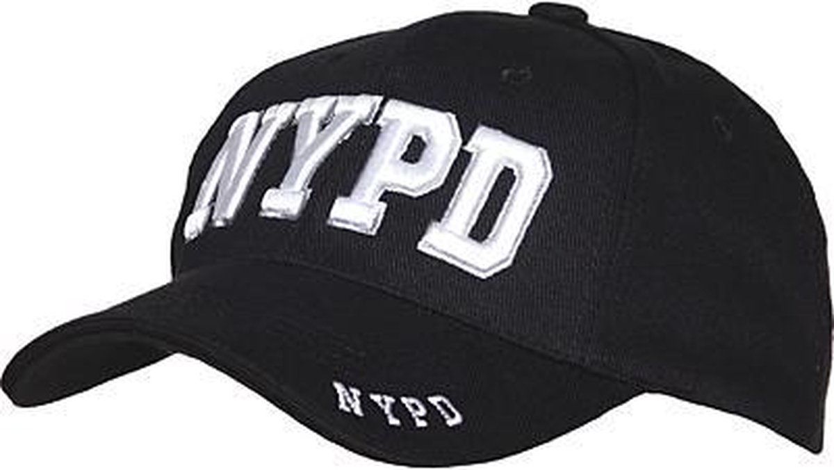 Fostex baseball cap NYPD zwart
