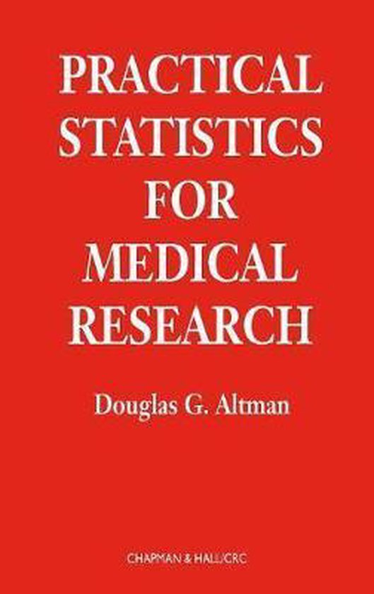 Practical Statistics For Med Resea