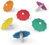 6x Glasmarker Parasol