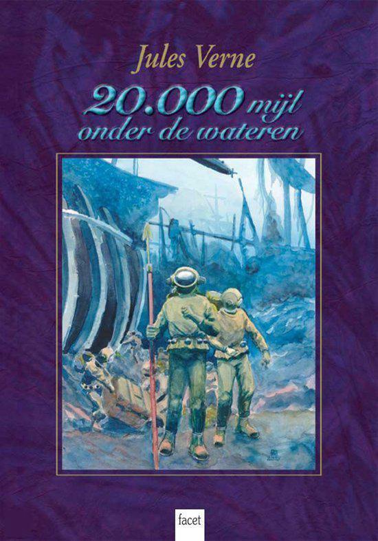 Cover van het boek '20.000 mijl onder de wateren'
