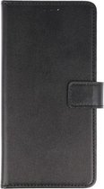 Zwart booktype wallet case Hoesje voor Huawei P20
