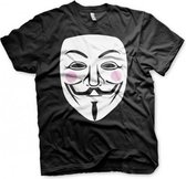 Fun t-shirt V for Vendetta heren XL