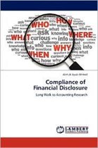 Compliance of Financial Disclosure