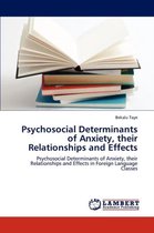 Psychosocial Determinants of Anxiety, Their Relationships and Effects