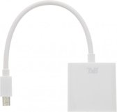 T'nB MIDPVGA tussenstuk voor kabels Mini DisplayPort VGA Wit