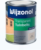 Wijzonol Transparant Tuinbeits - 0,75 liter - Whitewash