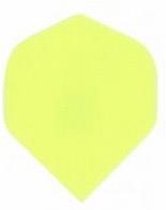 Poly Flights Standaard Fluro Yellow  Set Ã  3 stuks