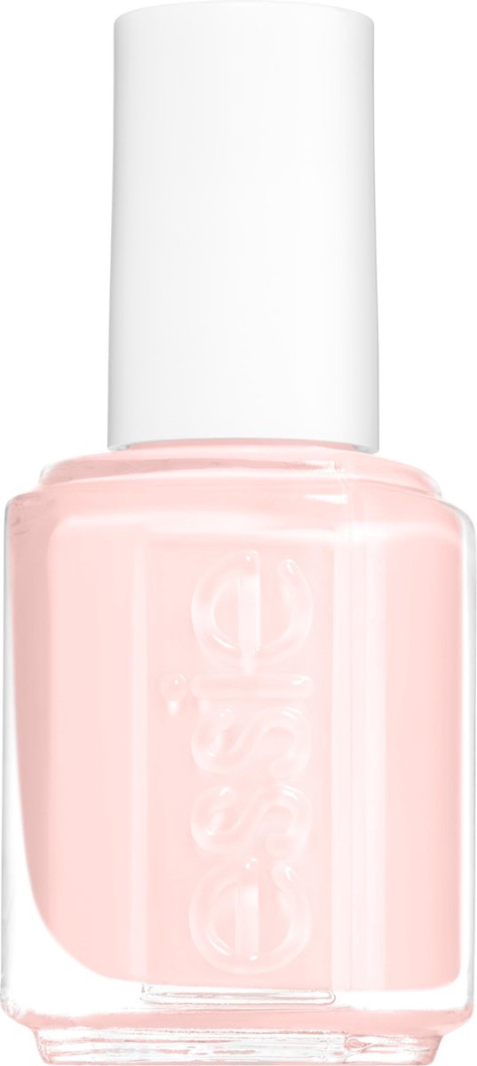 Essie nagellakflesje met felroze lak.