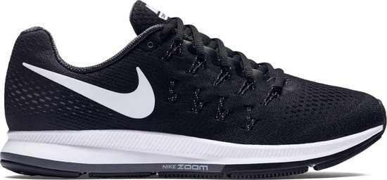 Nike Air Zoom Pegasus 33 Loopschoenen - Maat 37.5 - Vrouwen - zwart/wit |  bol