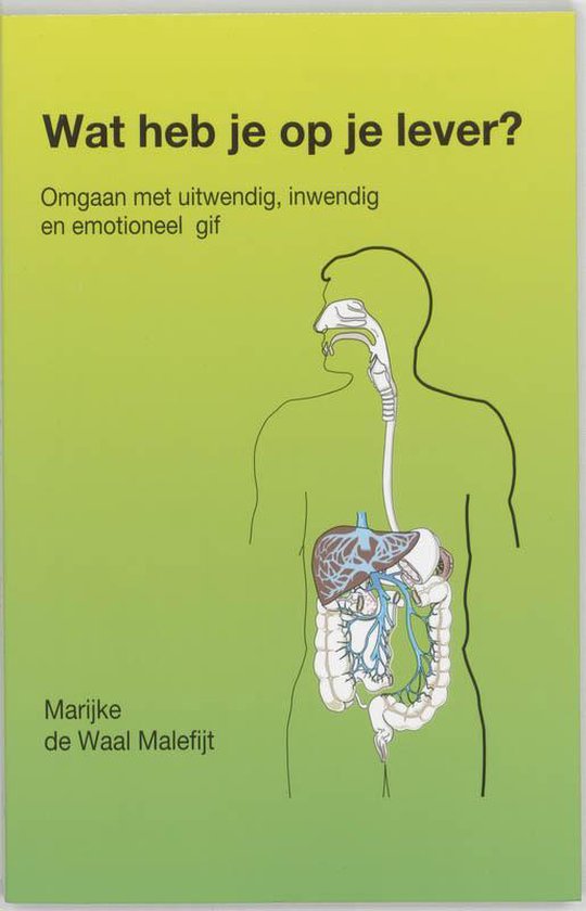 Cover van het boek 'Wat heb je op je lever?' van Marijke de Waal Malefijt