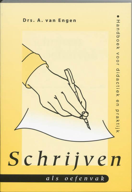 Cover van het boek 'Schrijven als oefenvak / druk 8' van A. van Engen