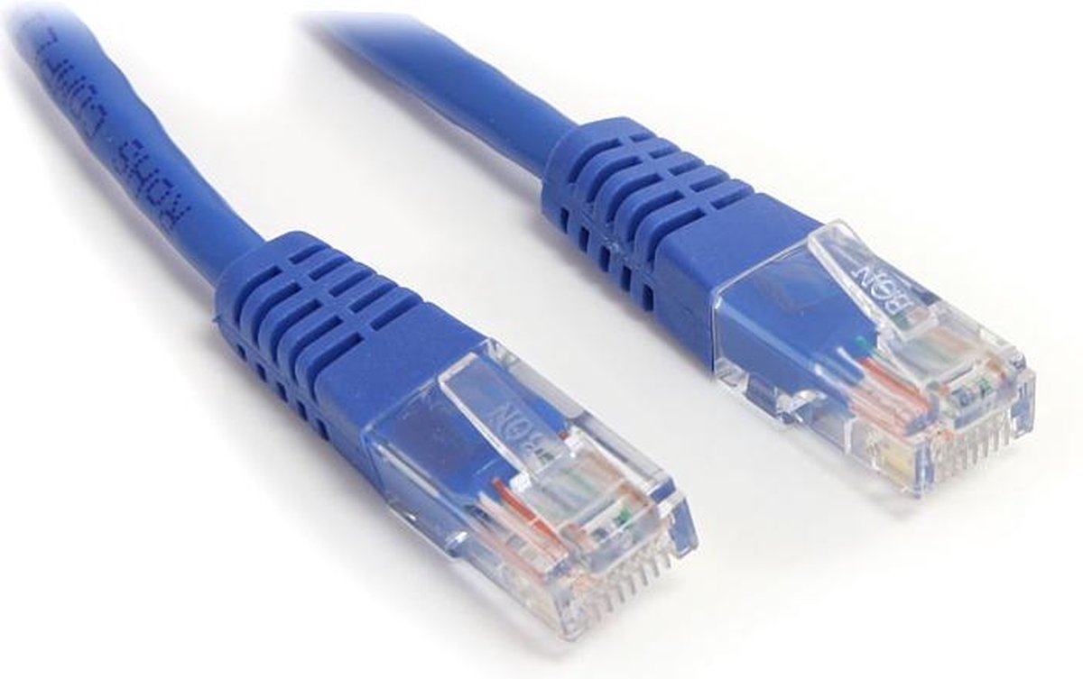 LOGON UTP Cat.5e netwerkkabel 1 m Cat5e Blauw