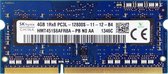 SK Hynix HMT451U6BFR8A-PB, 4 GB, 1 x 4 GB, DDR3L, 1600 MHz, 240-pin DIMM, Blauw