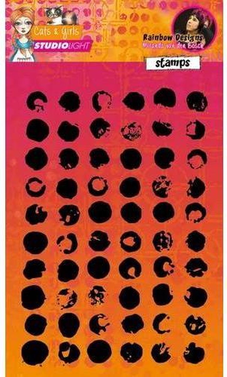 Cats & Girls - Transparante Stempel - A6 - Maak prachtige kaarten en andere creatieve projecten