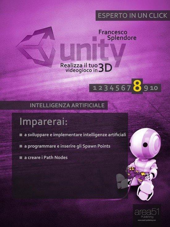 Unity: realizza il tuo videogioco in 3D - Livello 8 - cover