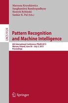 Lecture Notes in Computer Science 9124 - Pattern Recognition and Machine Intelligence