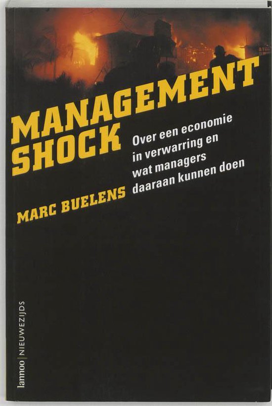 Cover van het boek 'Management shock' van Marc Buelens