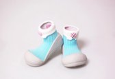 Chaussons bébé Lollipop bleu, chaussons taille 22,5